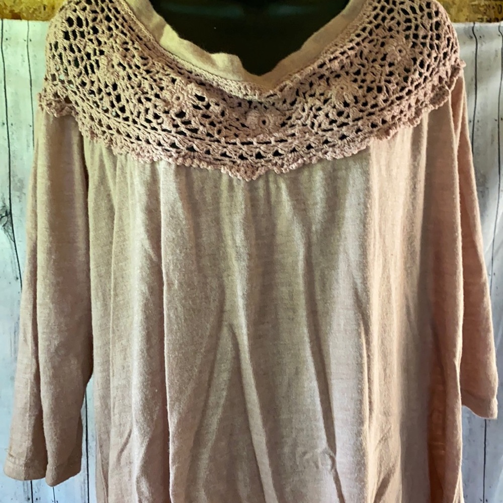 Women’s 3/4 Sleeve Top Daytrip Size XL
